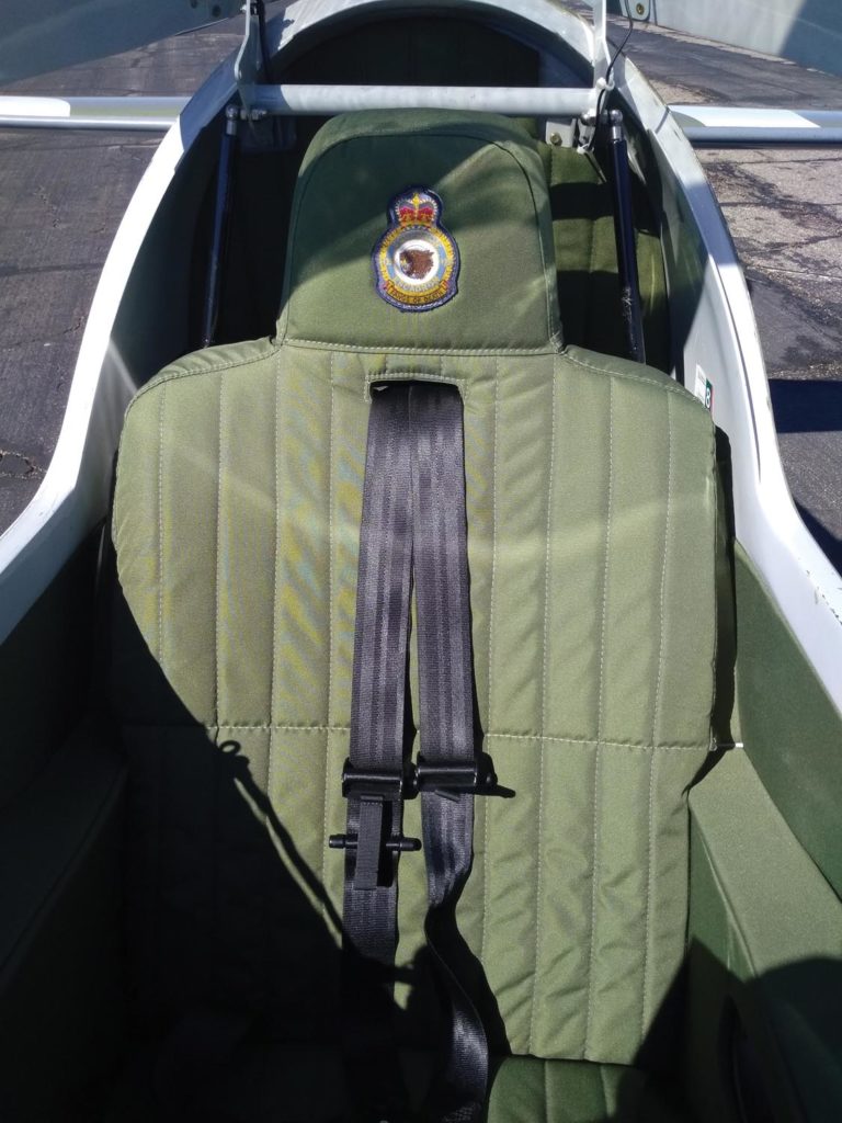 With a military mien, the Turbine Legend looks great in olive-drab upholstery. 