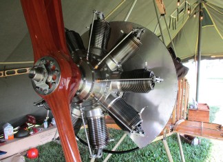 Gnome Monosoupape 100 Rotary Engine