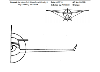 New AC 90-89A (Amateur-Built Aircraft and Ultralight Flight Testing Handbook) Issued by FAA