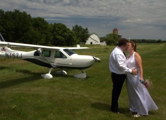 It’s an AirVenture Wedding For Kitplanes Writer!