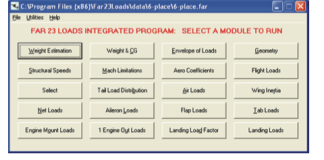 DAR Corporation Offers FAR 23 Loads Software