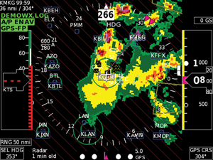 GRT Adds Lightning Detection to Horizon HX EFIS