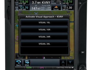 Garmin® adds visual approach guidance to the GTN™ 650/750 touchscreen