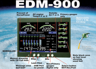 JPI EDM-900 Engine Analyzer at SNF