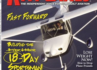 Kitplanes August 2006 cover
