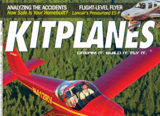 October 2008 Kitplanes October 2008 cover