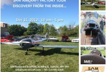 Sam Aircraft Factory Tour Dec. 15