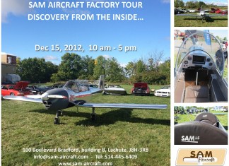 Sam Aircraft Factory Tour Dec. 15