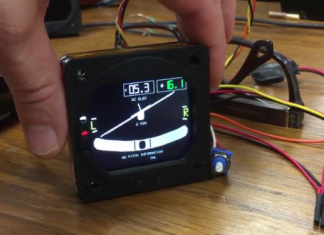 15 second Demo: Freaky Fast responsiveness with a 2 ounce solid state RADIANT Turn Coordinator