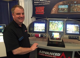 Advanced Flight Systems Shows New Software