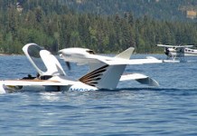 Seaplane Splash-In at Lake Tahoe