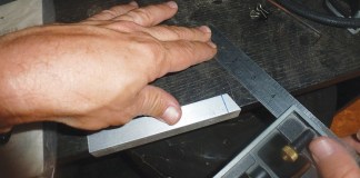 Cutting Aluminum Angle Stock