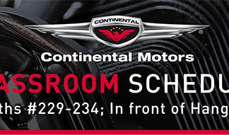 Continental Motors Group announces AirVenture Classroom Schedule