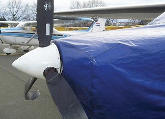 damaged propeller
