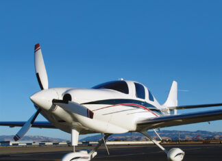 Pete Sinclairs Lancair ES-P