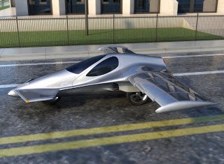 Skybike's Telescoping Wings