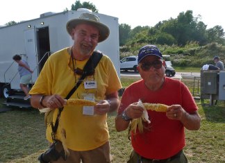 And, If It’s Wednesday Evening It Must Be the Corn Roast (and Night Air Show)