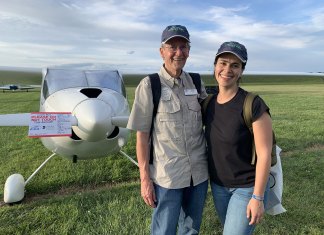 Paul Kuntz Flies First U.S. Kit-built Pipistrel Sinus to AirVenture