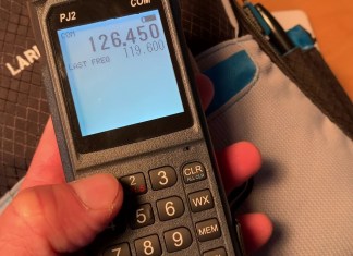 New PJ2 Portable VHF Comm From Sporty’s