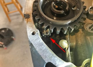 The Nut Under the Cam Gear
