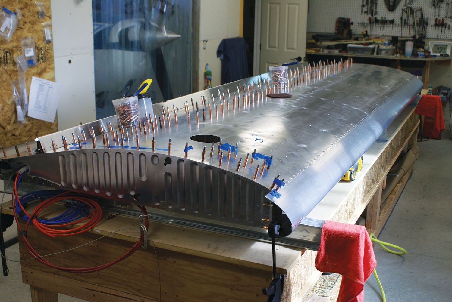11 Riveting begins