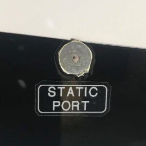 static port plugged