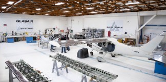 Glasair Aviation assembly shop.