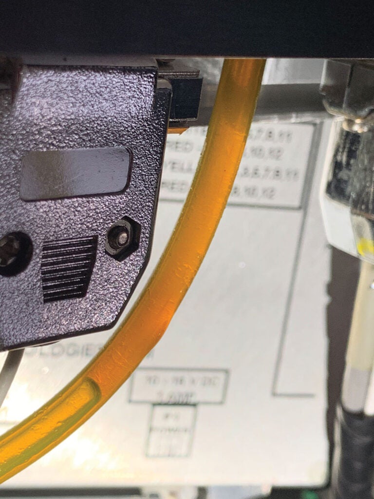 Oil in Line