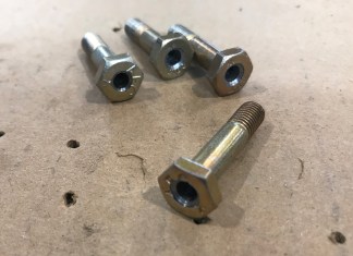Hollow Bolts for Propeller Balancing