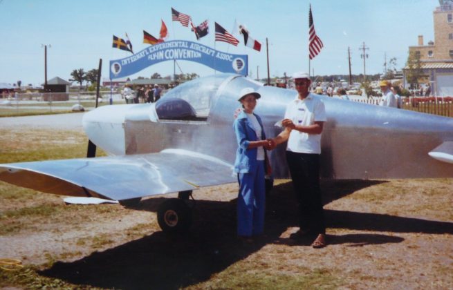 15 Chris and Annemarie at Oshkosh 1976 scaled