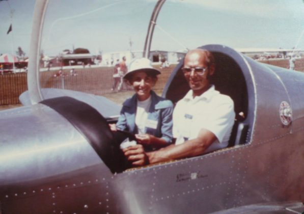 16 Chris and Annemarie at Oshkosh 1976 scaled