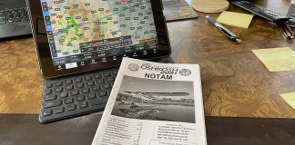 Planning for the trip to Oshkosh.