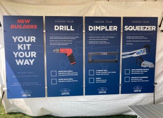 Builder’s Assistance at the Van’s Tent