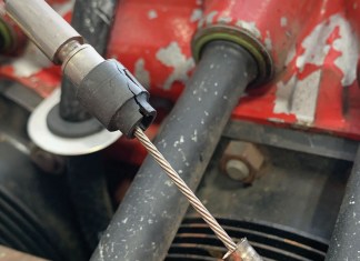Broken Control Cable