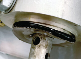 Deformed Gascolator O-Ring