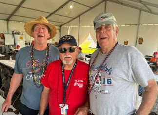 Homebuilt Camping Celebrates Mardi Gras Night