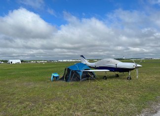 Homebuilt Camping Ready to Serve at Sun ‘n Fun