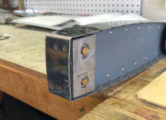 Repairing a Damaged Lead Counterweight