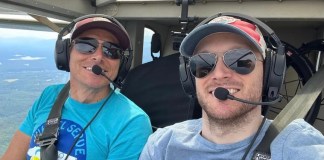 Two Paralyzed Pilots Take to The Skies Justin and Johnny pilots with disabilities