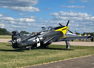 ScaleWings SW-51 Mustang Flight Demo