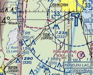 fisk navigation chart