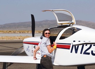 A Step in the Flight Direction
