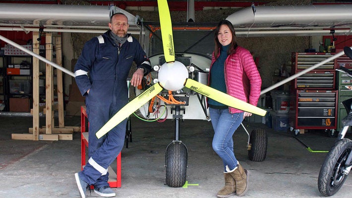 Tim and Helen Bridge, the founders of NUNCATS