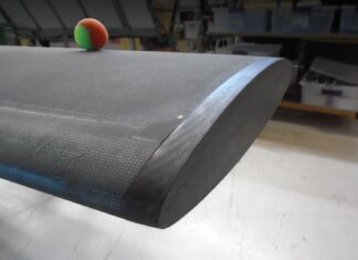 Composite Sheared Wingtips