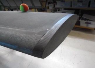 Composite Sheared Wingtips