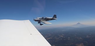 Wings Over Willamette Van’s Test Pilot Axel Alvarez got to take a break from flying the RV-15 and fly his RV-4
