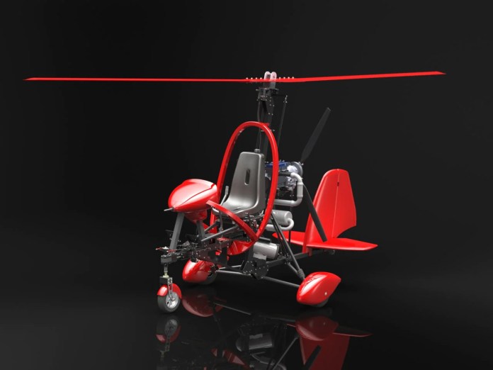 Air Command Integrity Single Seat Gyroplane render