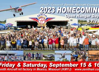 Zenith Homecoming Set for September 15 & 16