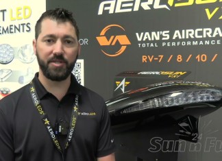 AeroLEDs VXi High Tech Lighted Wingtips for Van’s RV Aircraft