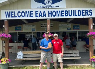 First AirVenture for a Homebuilder